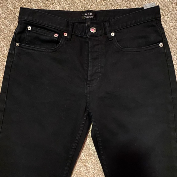 APC Black Denim Petit Standard 29